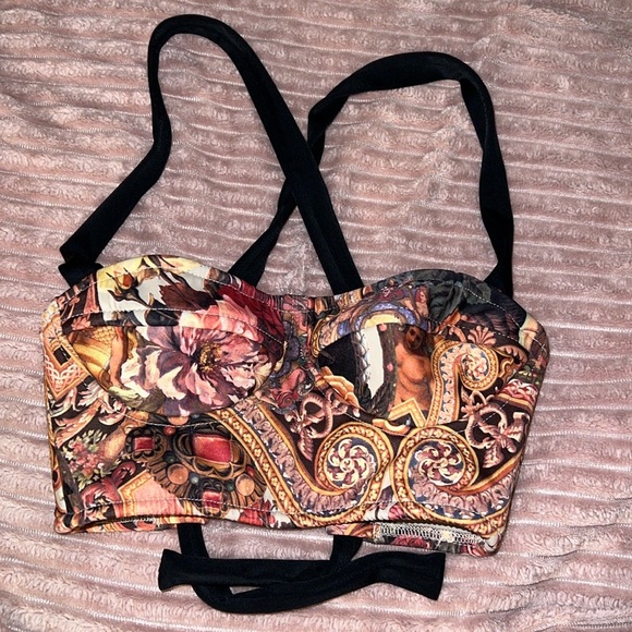 Fleur du Mal, Bonsoir Bella Bustier, handmade and one of a kind. EUC. - Picture 3 of 13